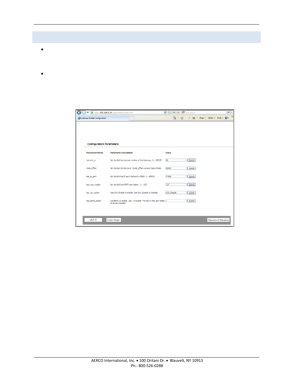 Aerco protonode gateway | AERCO ProtoNode Gateway Rev 3 (with external LEDs) User Manual | Page 29 / 126