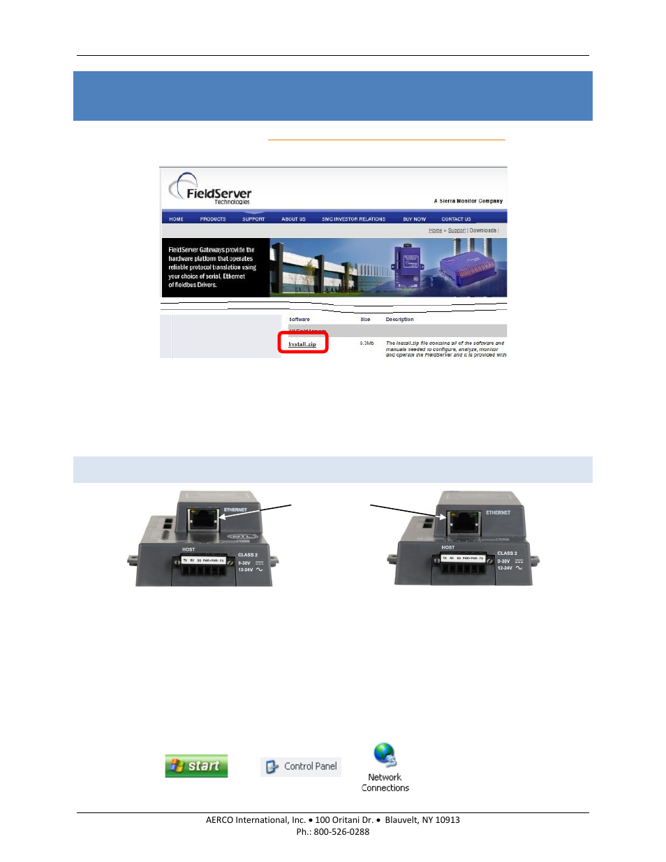 Chapter 6, Install and run the utility software to setup ip, Address for bacnet/ip using ruinet | Aerco protonode gateway | AERCO ProtoNode Gateway Rev 3 (with external LEDs) User Manual | Page 32 / 126