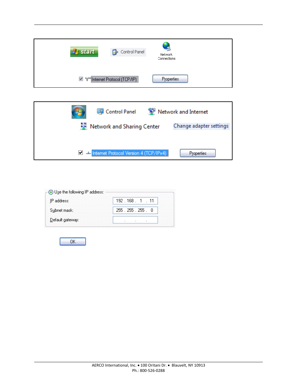 Aerco protonode gateway, Step 1 : select a field server ip address | AERCO ProtoNode Gateway Rev 3 (with external LEDs) User Manual | Page 36 / 126