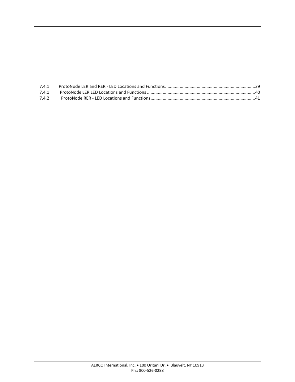 Aerco protonode gateway | AERCO ProtoNode Gateway Rev 3 (with external LEDs) User Manual | Page 4 / 126