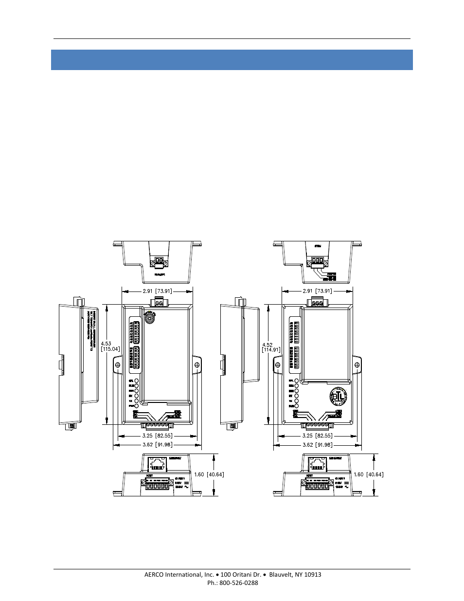 Chapter 1: introduction, Chapter 1, Introduction | Aerco protonode gateway | AERCO ProtoNode Gateway Rev 3 (with external LEDs) User Manual | Page 5 / 126
