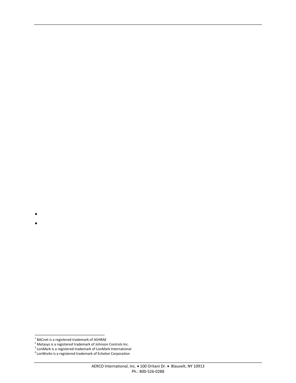 Aerco protonode gateway, User manual | AERCO ProtoNode Gateway Rev 3 (with external LEDs) User Manual | Page 6 / 126