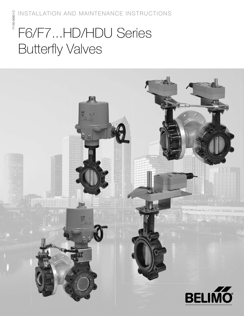 AERCO Belimo F7...HD/HDU Series Valve User Manual | 44 pages