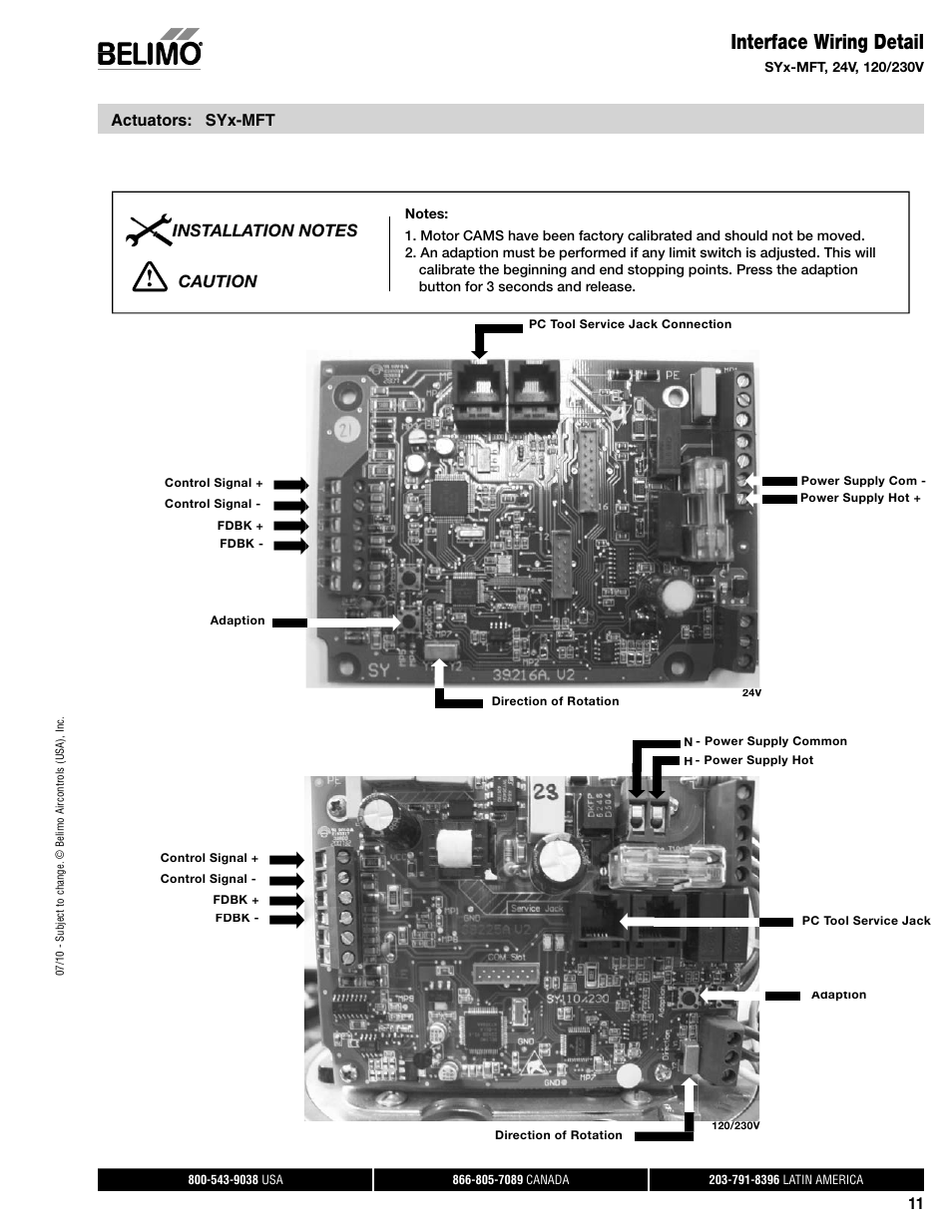 AERCO Belimo F7...HD/HDU Series Valve User Manual | Page 11 / 44