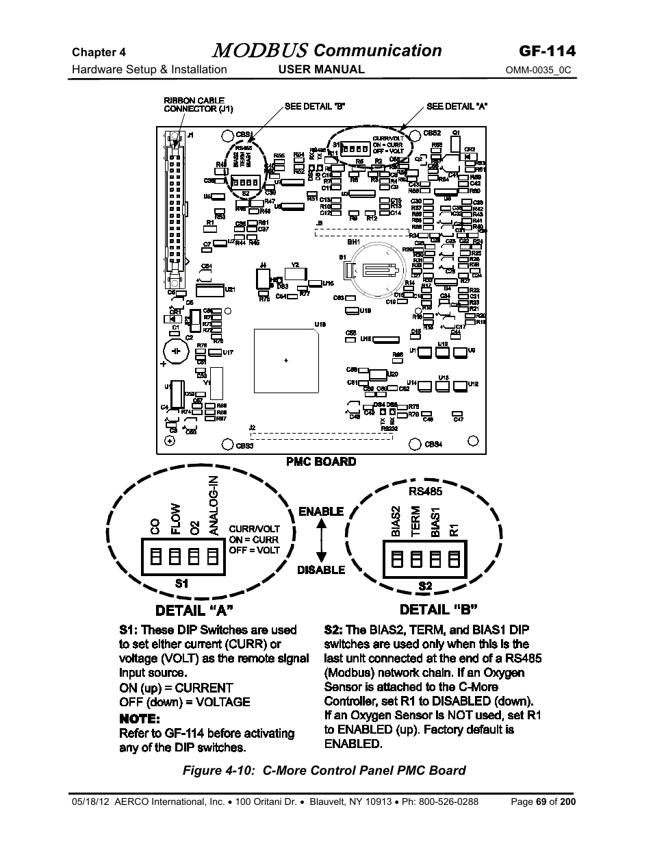 Modbus, Communication | AERCO Modbus Communications Manual User Manual | Page 69 / 100