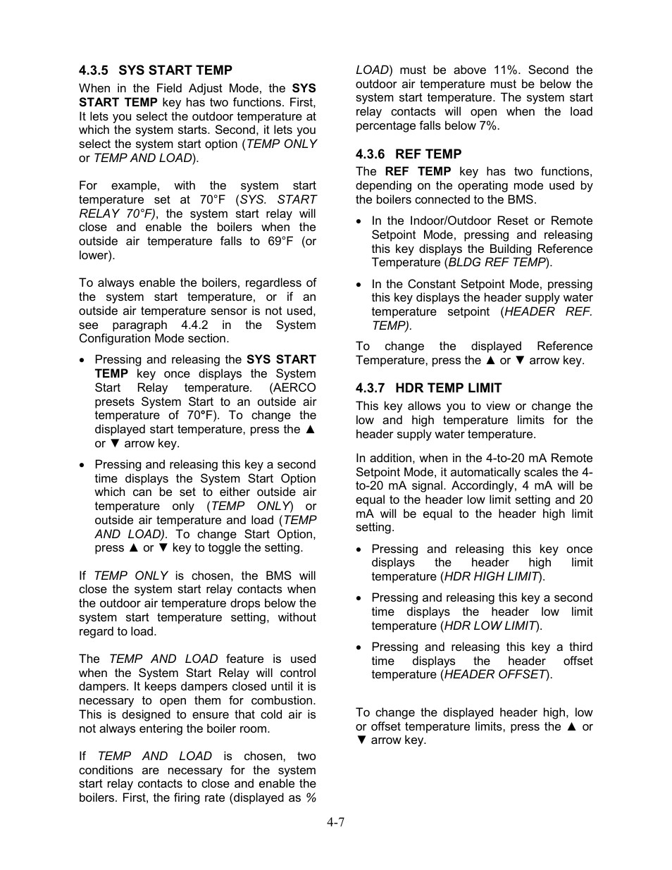 AERCO BMS 168 User Manual | Page 33 / 86