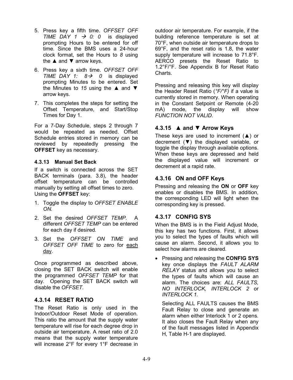 AERCO BMS 168 User Manual | Page 35 / 86