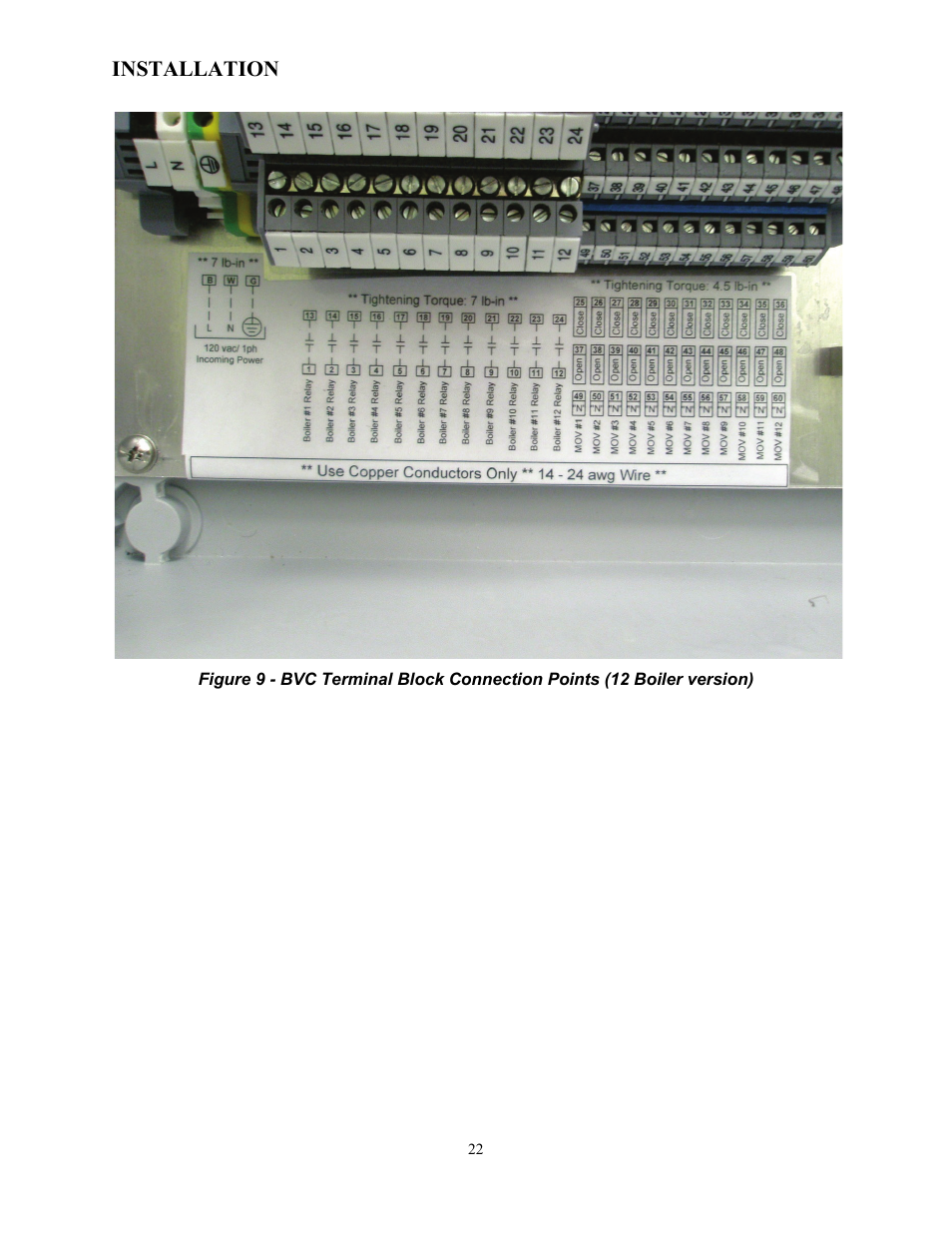 AERCO Boiler Valve Controller (BVC) PRIOR to Serial-12-840-1 User Manual | Page 22 / 35