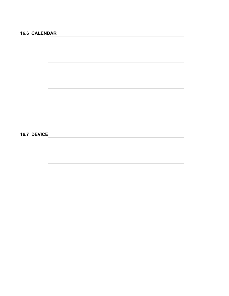 6 calendar, 7 device, 6 calendar 16.7 device | Gf-122 aerco xpc gateway | AERCO XPC GATEWAY Communications User Manual | Page 103 / 193