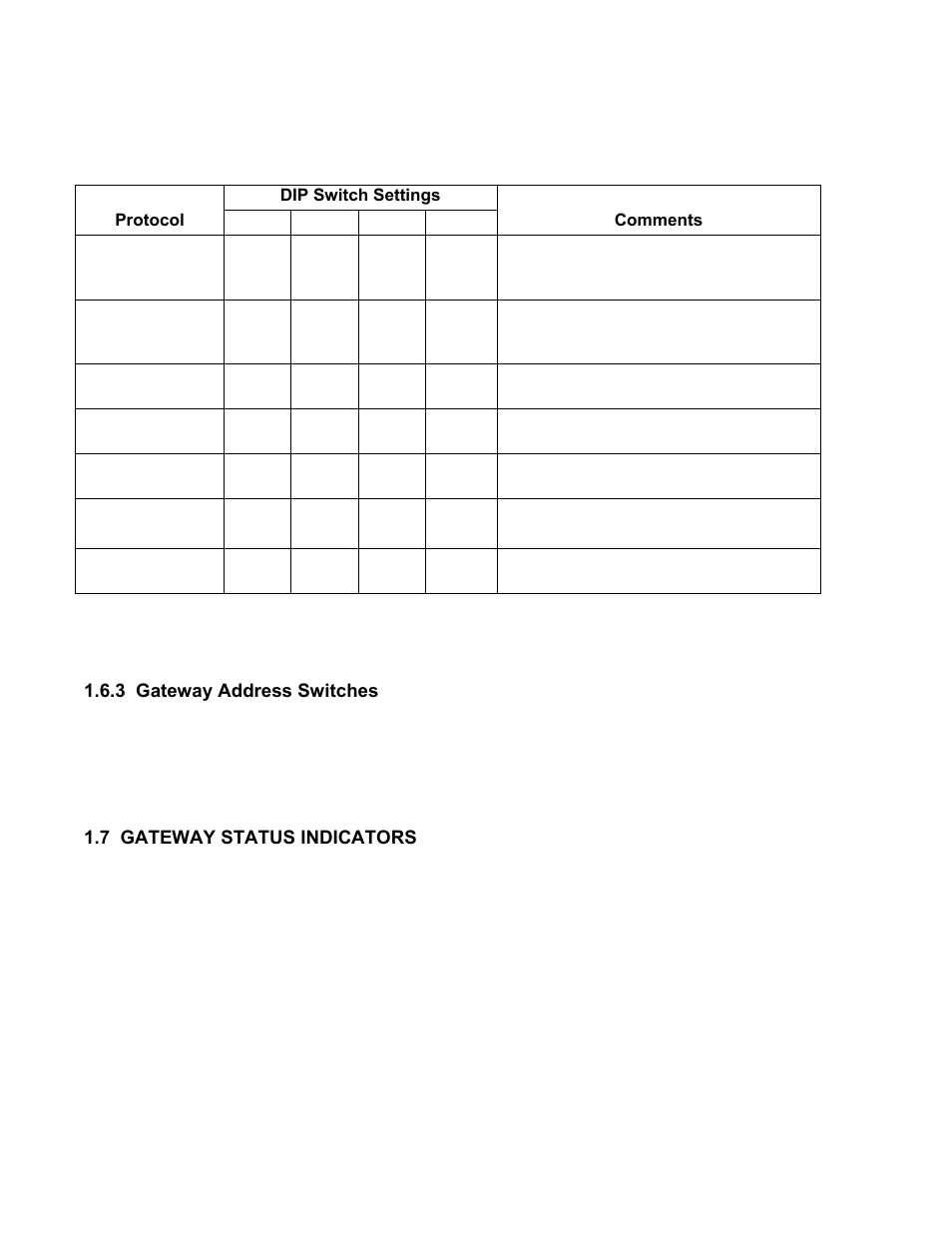 3 gateway address switches, 7 gateway status indicators, Gf-122 aerco xpc gateway | AERCO XPC GATEWAY Communications User Manual | Page 17 / 193