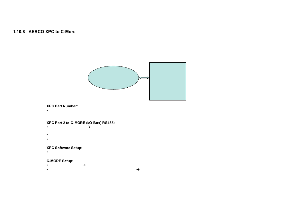 8 aerco xpc to c-more, Aerco xpc to c-more, Aerco xpc c-more | Gf-122 aerco xpc gateway | AERCO XPC GATEWAY Communications User Manual | Page 29 / 193