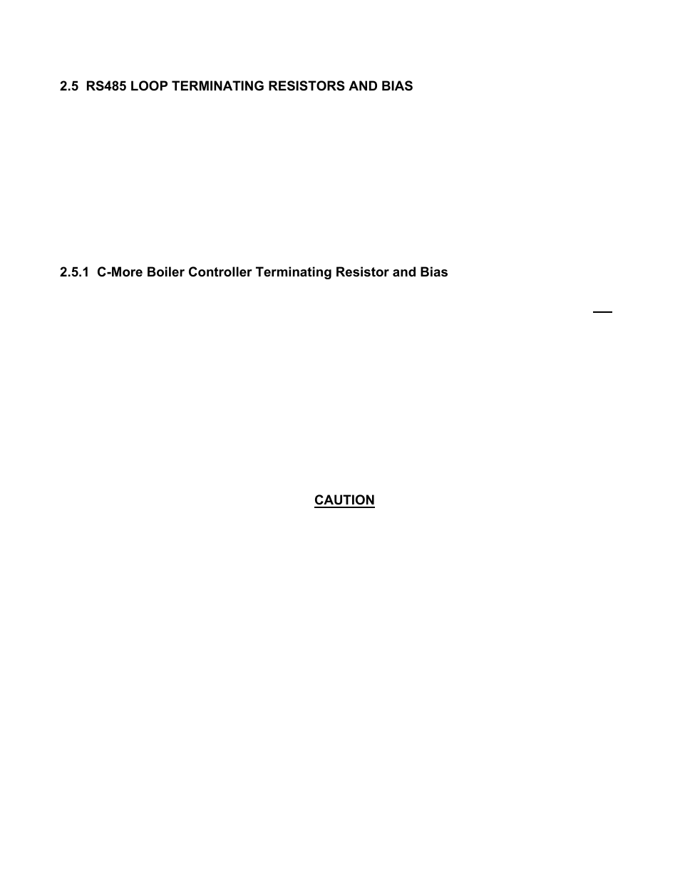 5 rs485 loop terminating resistors and bias, Gf-122 aerco xpc gateway | AERCO XPC GATEWAY Communications User Manual | Page 37 / 193