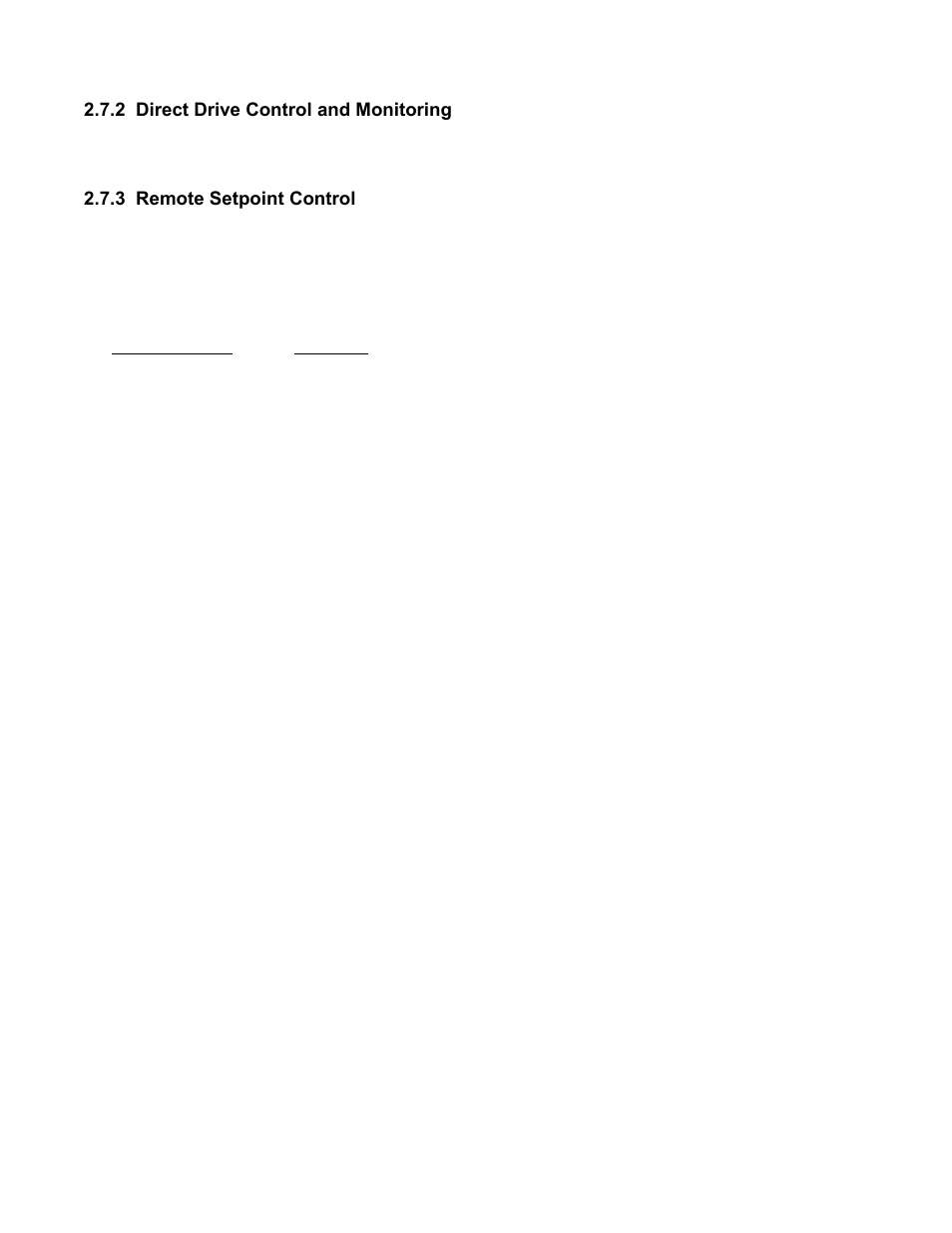 2 direct drive control and monitoring, 3 remote setpoint control, Gateway communications manual | AERCO XPC GATEWAY Communications User Manual | Page 44 / 193