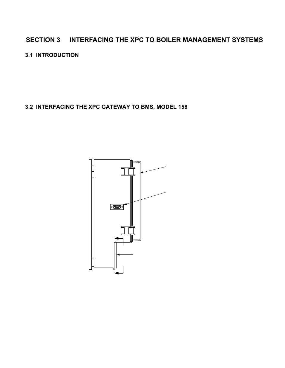 1 introduction, 2 interfacing the xpc gateway to bms, model 158, Gf-122 aerco xpc gateway | AERCO XPC GATEWAY Communications User Manual | Page 47 / 193