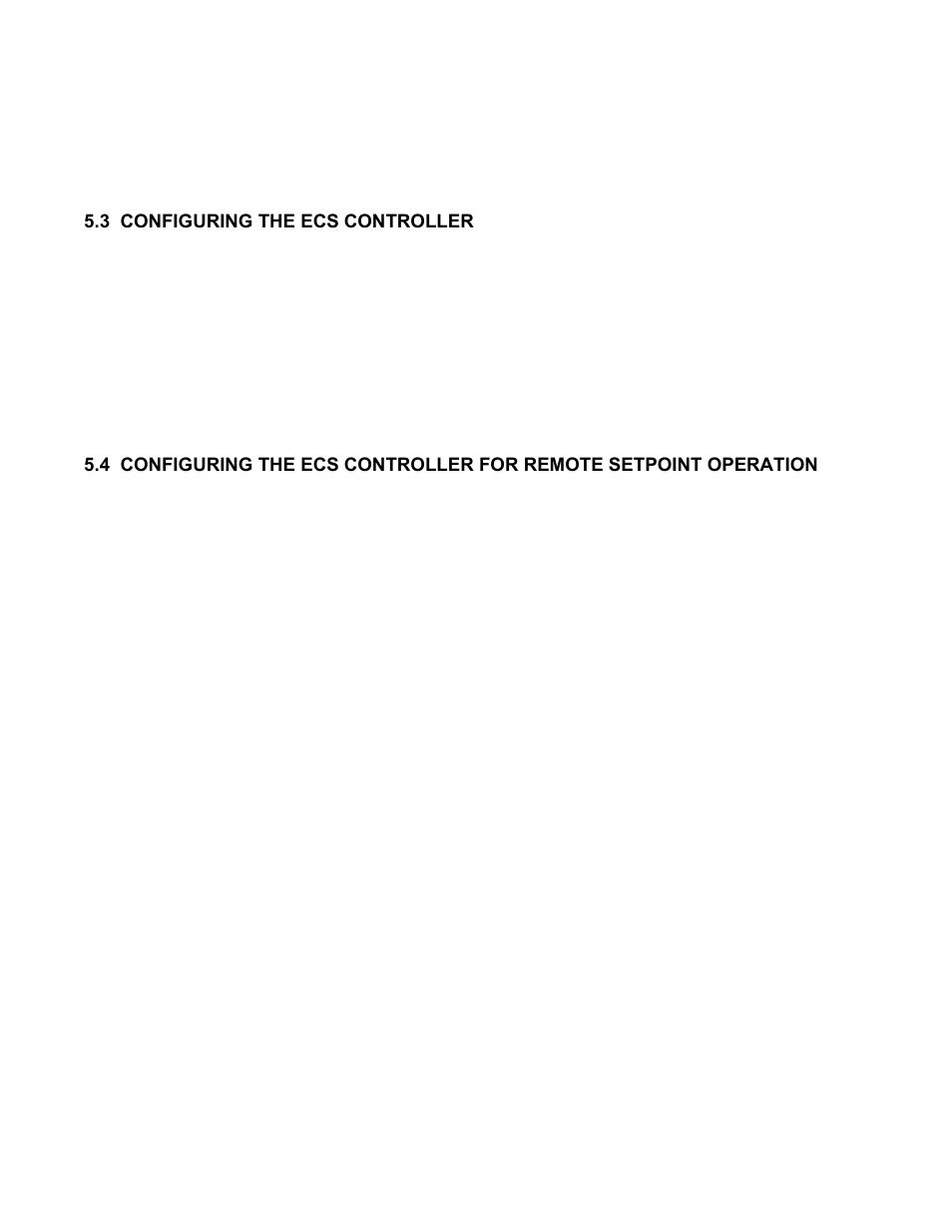 3 configuring the ecs controller | AERCO XPC GATEWAY Communications User Manual | Page 72 / 193