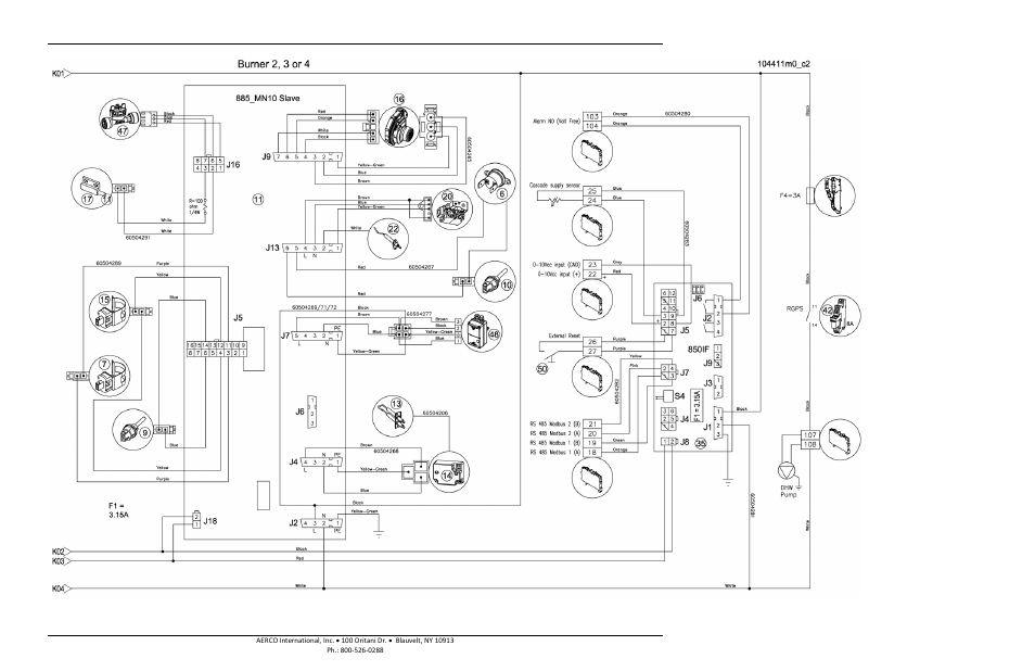 Am series boilers and water heaters | AERCO AM Series Boiler User Manual User Manual | Page 136 / 156