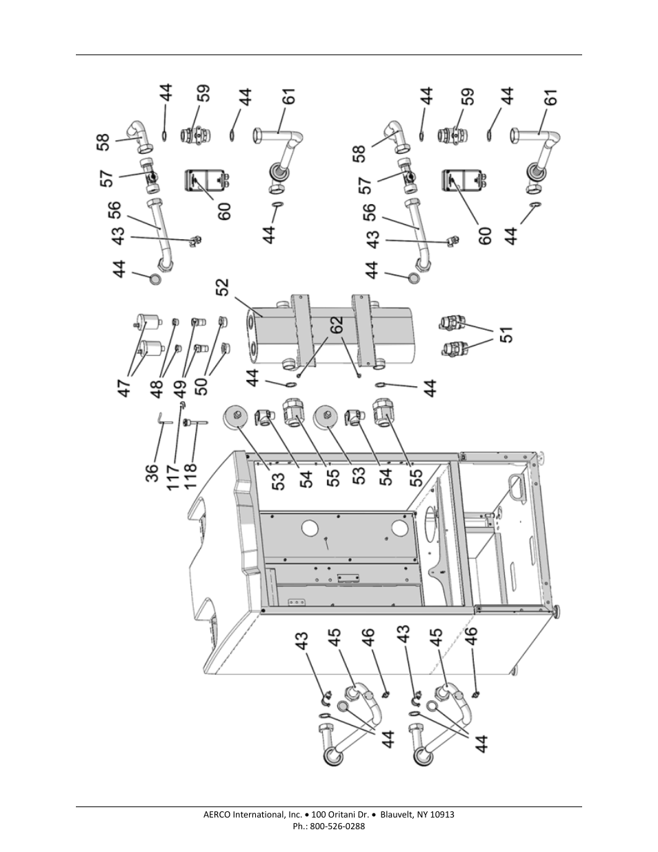 Am series boilers and water heaters | AERCO AM Series Boiler User Manual User Manual | Page 140 / 156