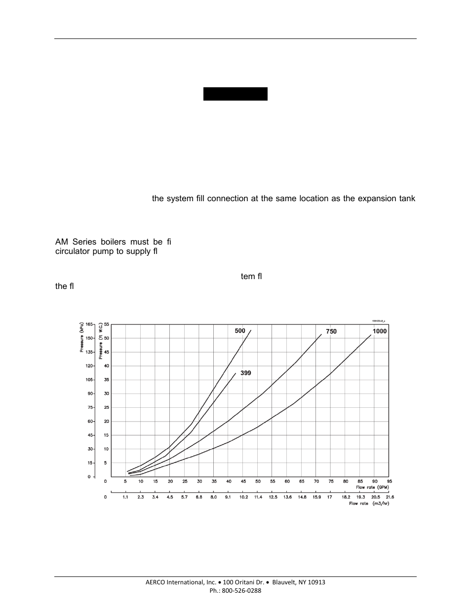 9 expansion tank and makeup water - boilers, 10 circulator heating pump - boilers, 11 sizing the heating system - boilers | Am series boilers and water heaters | AERCO AM Series Boiler User Manual User Manual | Page 40 / 156