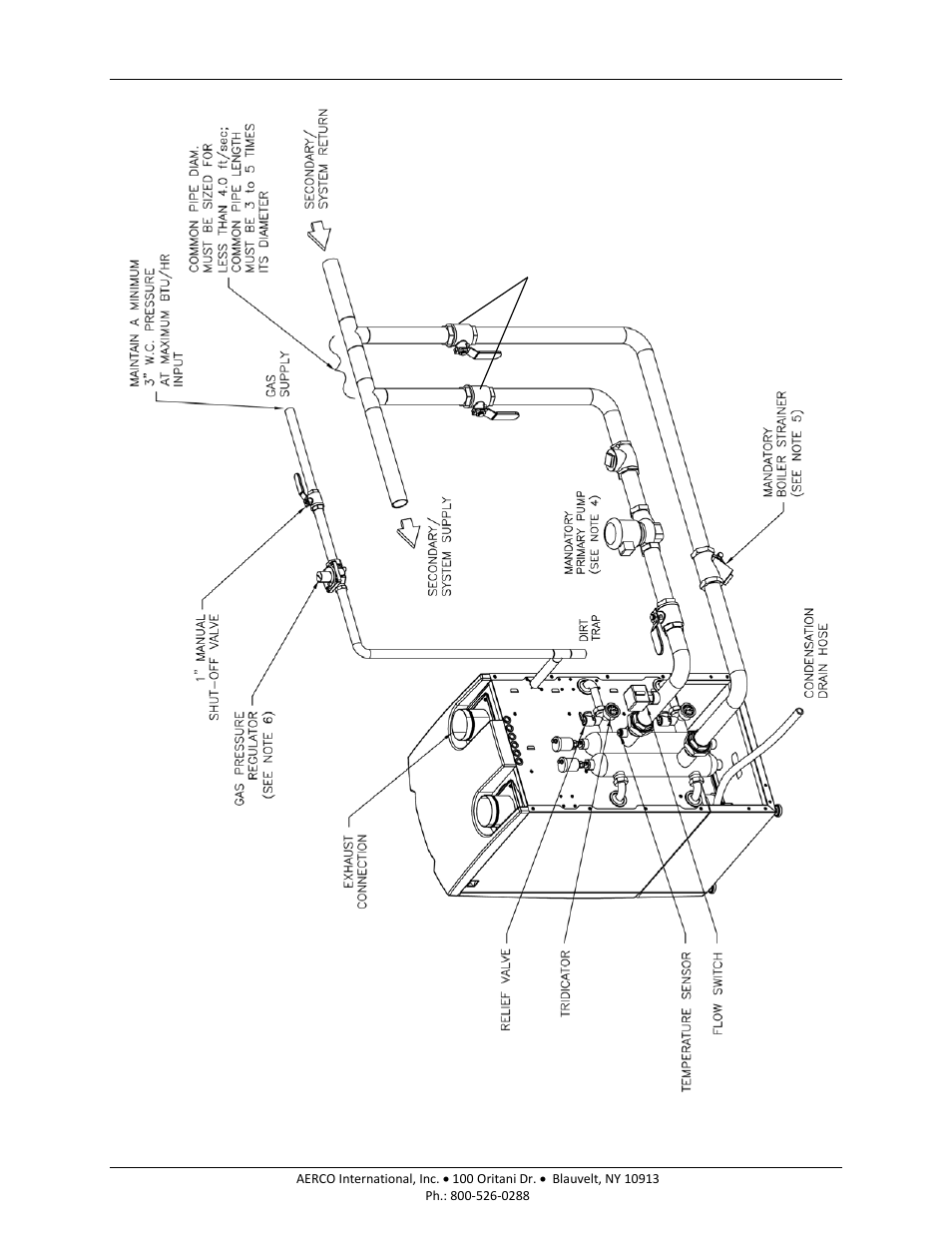 Am series boilers and water heaters, Chapter 3 – installation | AERCO AM Series Boiler User Manual User Manual | Page 41 / 156