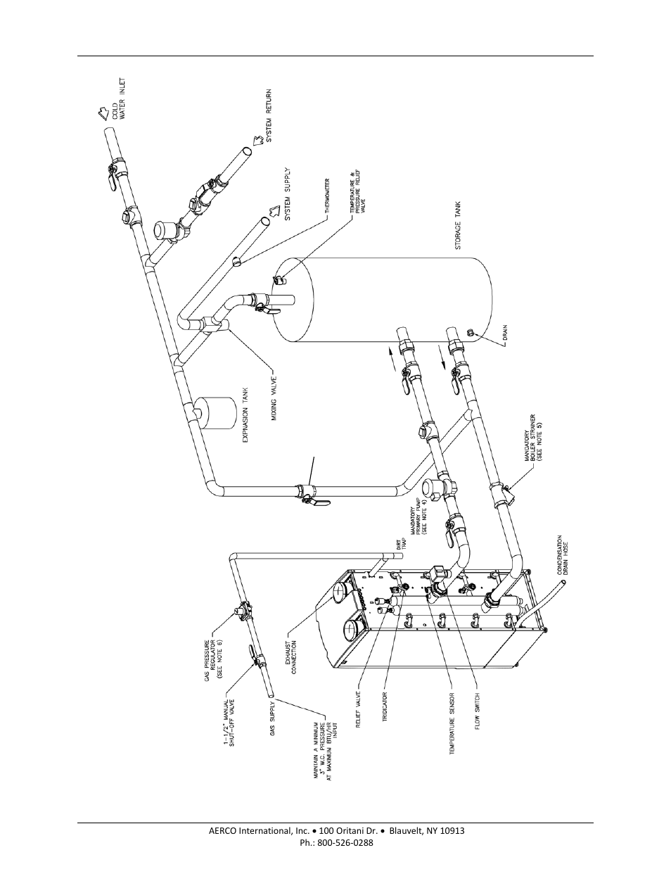 Am series boilers and water heaters, Chapter 3 – installation | AERCO AM Series Boiler User Manual User Manual | Page 49 / 156
