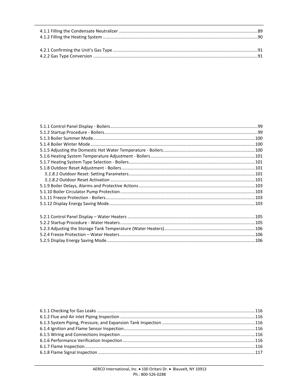 Am series boilers and water heaters | AERCO AM Series Boiler User Manual User Manual | Page 5 / 156