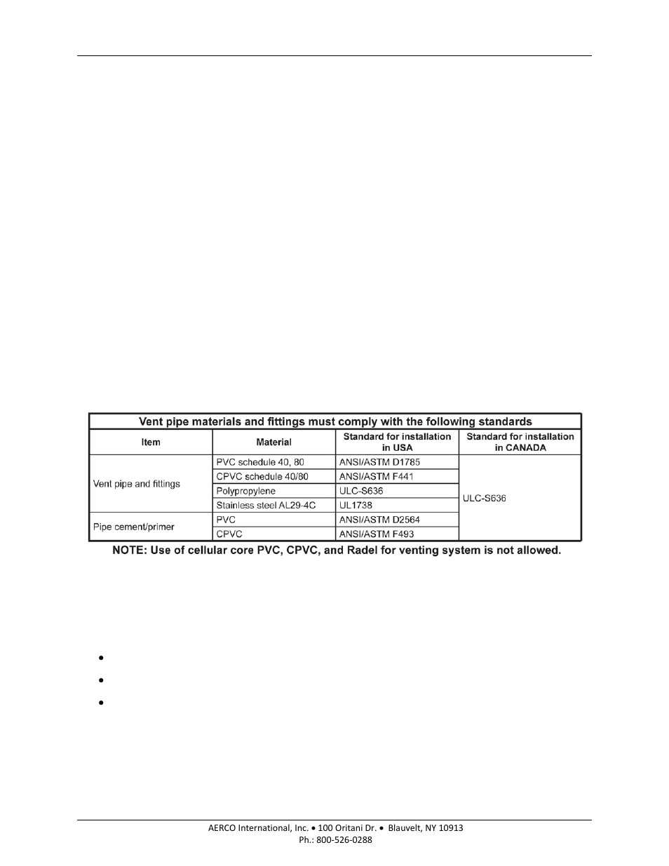 5 specific vent and combustion air installations, Am series boilers and water heaters | AERCO AM Series Boiler User Manual User Manual | Page 63 / 156