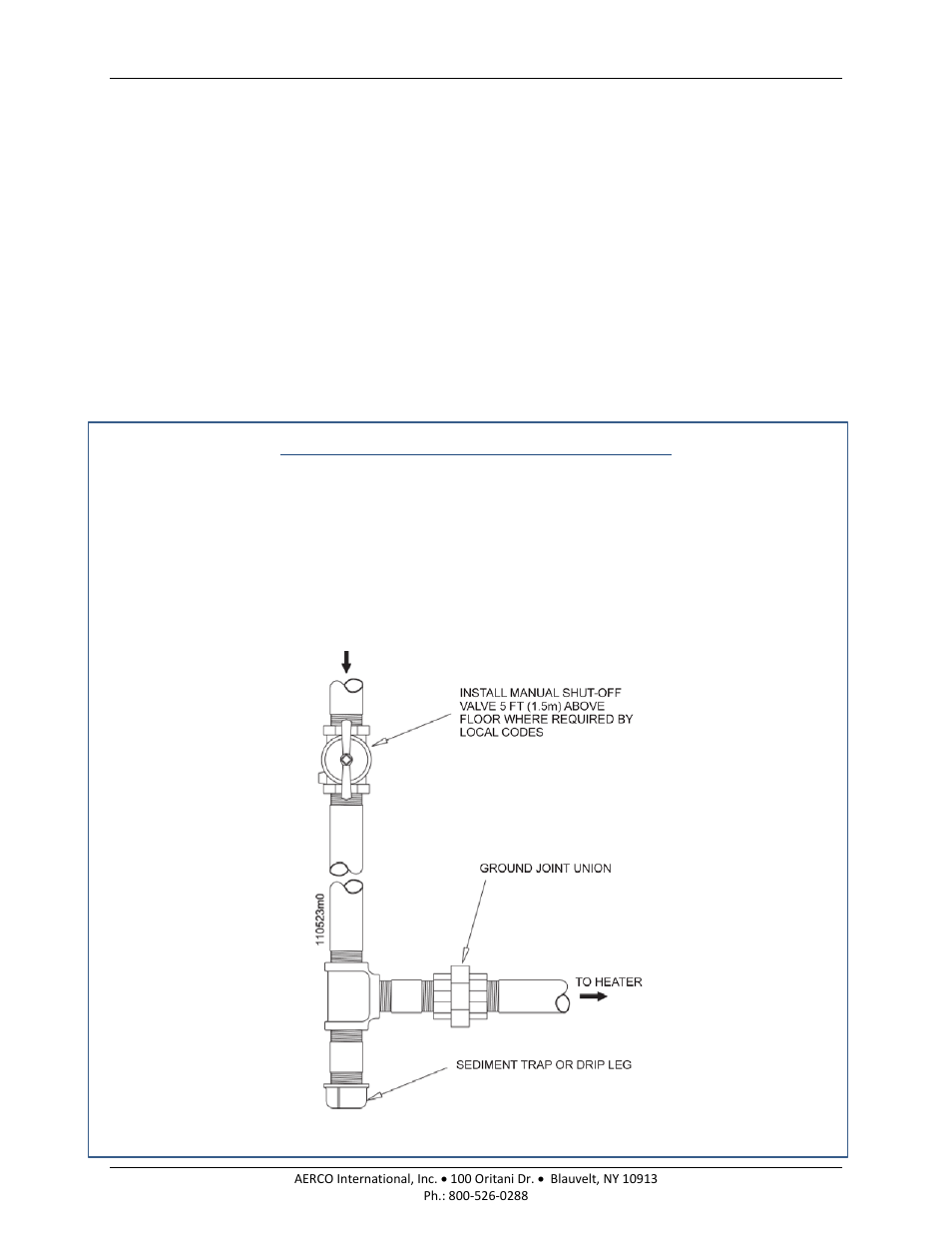 17 gas supply piping, 1 connection of gas supply piping, Am series boilers and water heaters | AERCO AM Series Boiler User Manual User Manual | Page 80 / 156