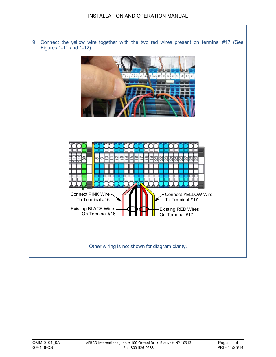 Am series cascade sequencer | AERCO AM Series Boiler Cascade Sequencer Controller User Manual | Page 11 / 26