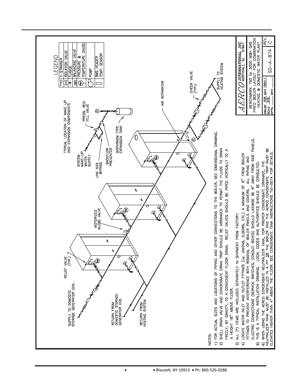 Benchmark 2.0ln low nox boiler, Gf-120 | AERCO BMK 1.5 LN October 2012 User Manual | Page 150 / 166