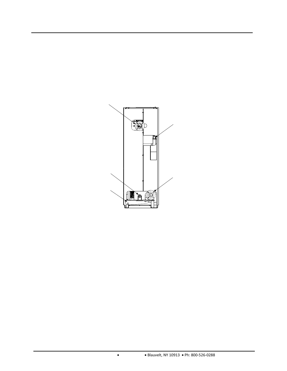 5 supply and return piping, 6 condensate drain, Benchmark 1.5ln low nox boiler | Gf-120 | AERCO BMK 1.5 LN October 2012 User Manual | Page 16 / 166