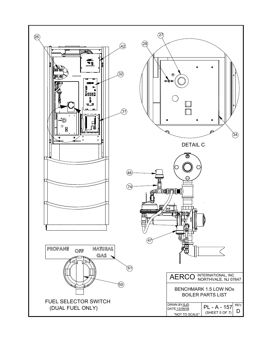 Aerco, Appendix f | AERCO BMK 1.5 LN June 2010 User Manual | Page 102 / 123