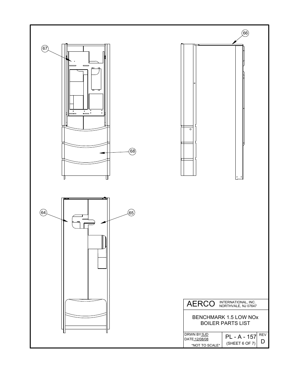 Aerco, Appendix f | AERCO BMK 1.5 LN June 2010 User Manual | Page 103 / 123