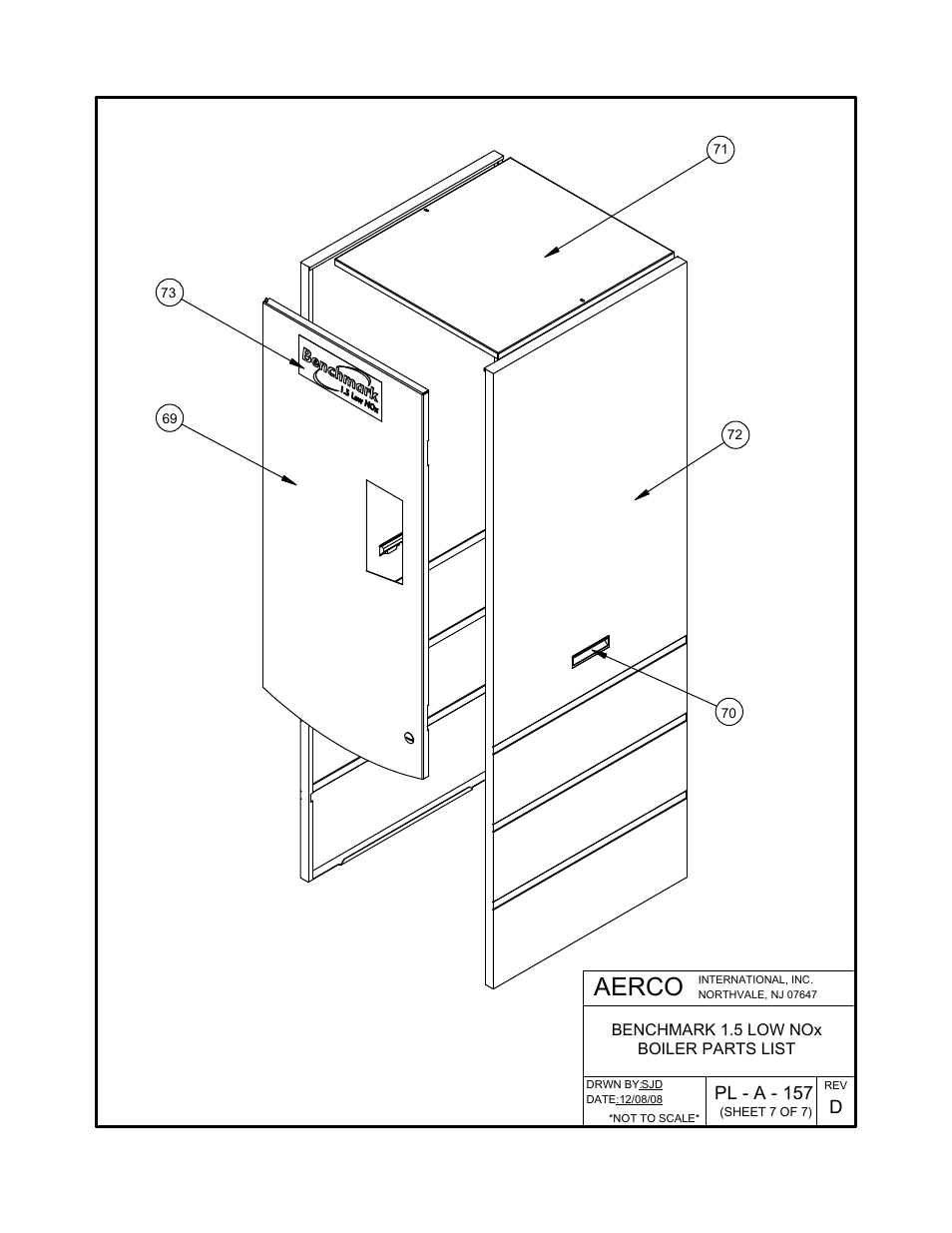 Aerco, Appendix f | AERCO BMK 1.5 LN June 2010 User Manual | Page 104 / 123
