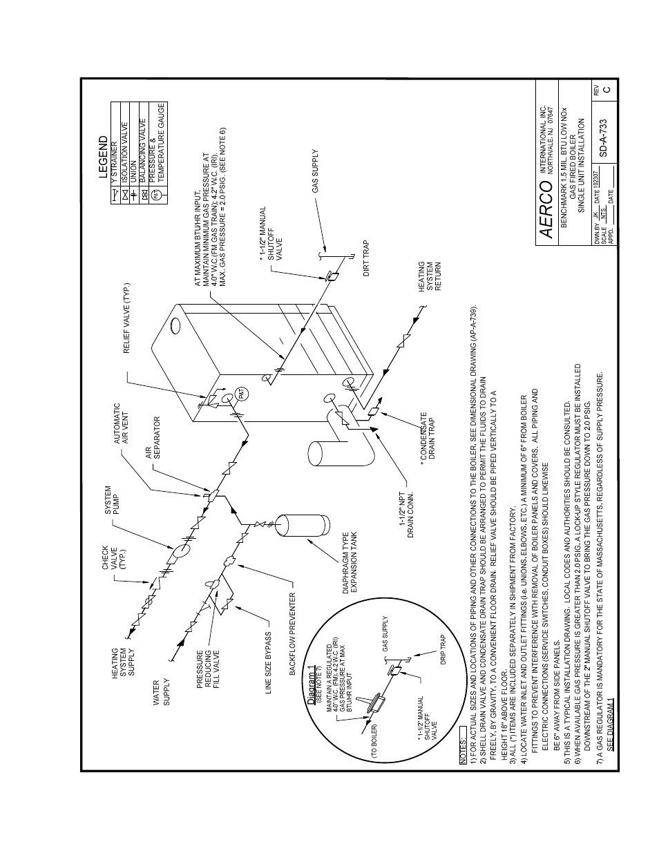 Appendix g - piping diagrams, Appendix g | AERCO BMK 1.5 LN June 2010 User Manual | Page 105 / 123