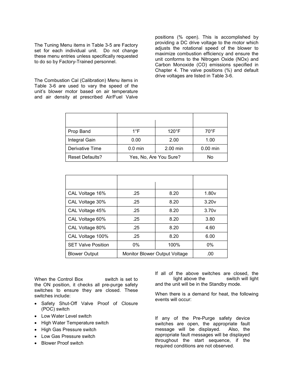 Control panel operating procedures | AERCO BMK 1.5 LN June 2010 User Manual | Page 30 / 123