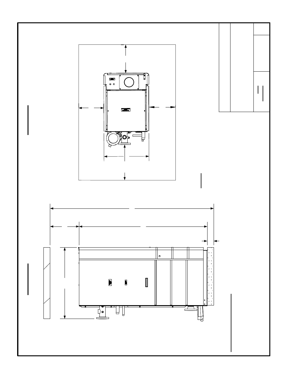 Aerco, Appendix f, Sd - a - 731 a | Re ar fro nt | AERCO BMK 1.5 LN June 2010 User Manual | Page 94 / 123