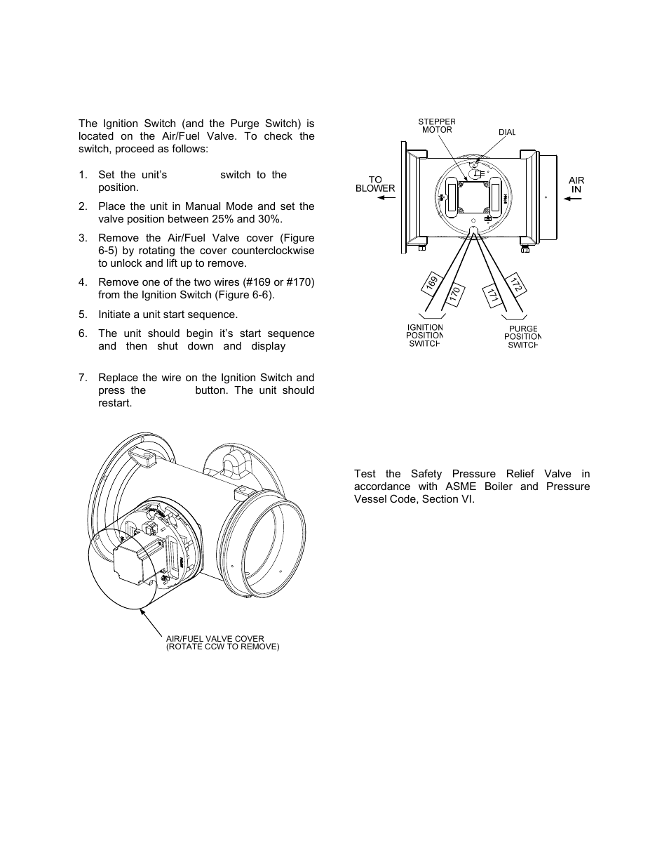 Safety device testing | AERCO BMK 1.5 LN Dual Fuel June 2010 User Manual | Page 55 / 139