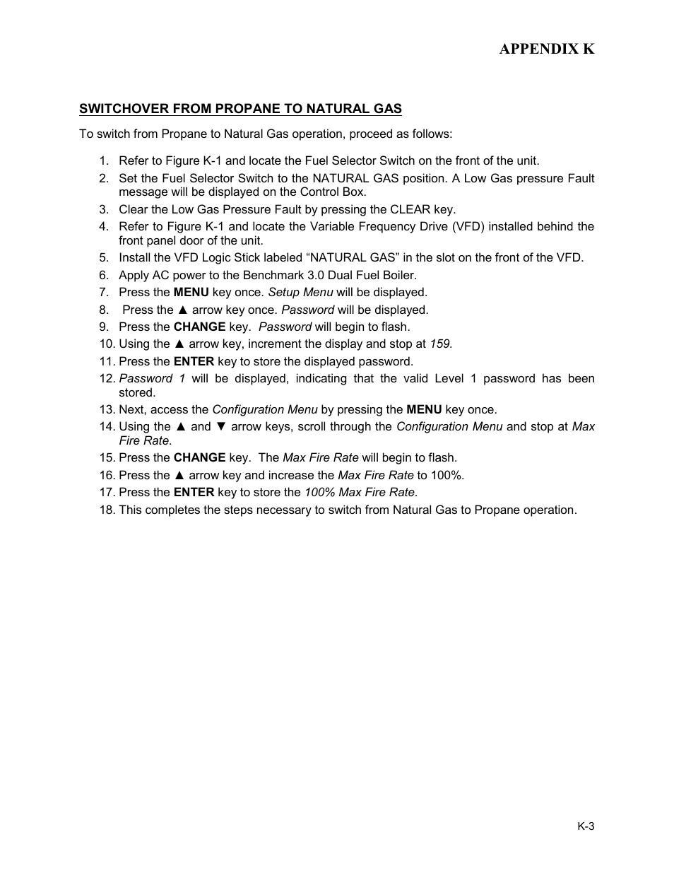 AERCO BMK 1.5 LN Dual Fuel Jan 2009 User Manual | Page 122 / 126