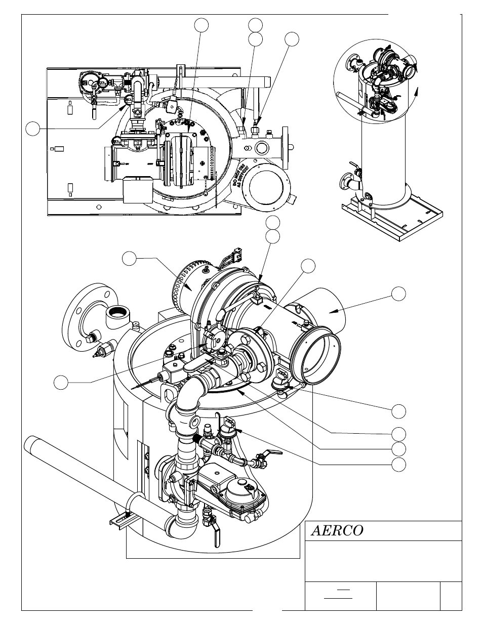 Aerco, Detail b | AERCO BMK 1.5 LN Dual Fuel Jan 2009 User Manual | Page 97 / 126