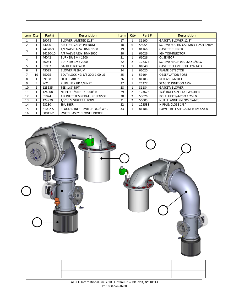 AERCO BMK 1500-2000 User Manual | Page 165 / 188