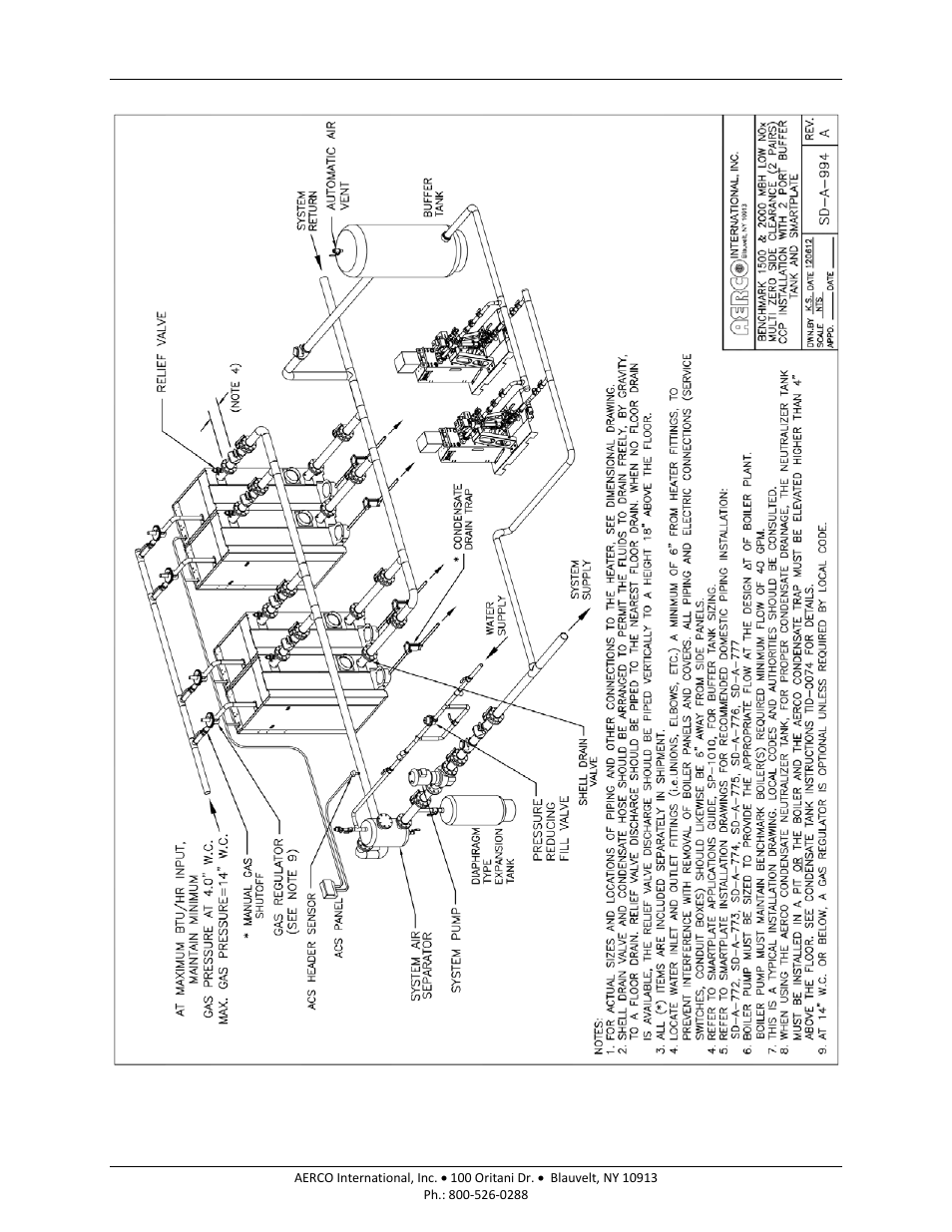 AERCO BMK 1500-2000 User Manual | Page 180 / 188