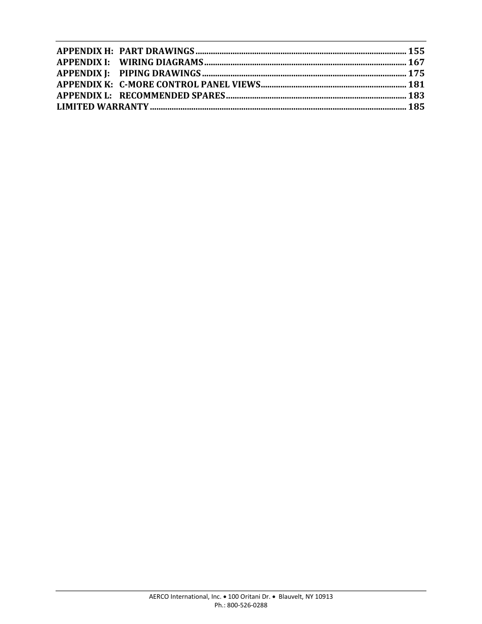 AERCO BMK 1500-2000 User Manual | Page 6 / 188