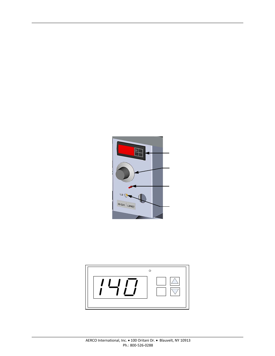 5 over-temperature limit switches, 1 digital alarm switch checks and adjustments | AERCO BMK 1500-2000 User Manual | Page 61 / 188