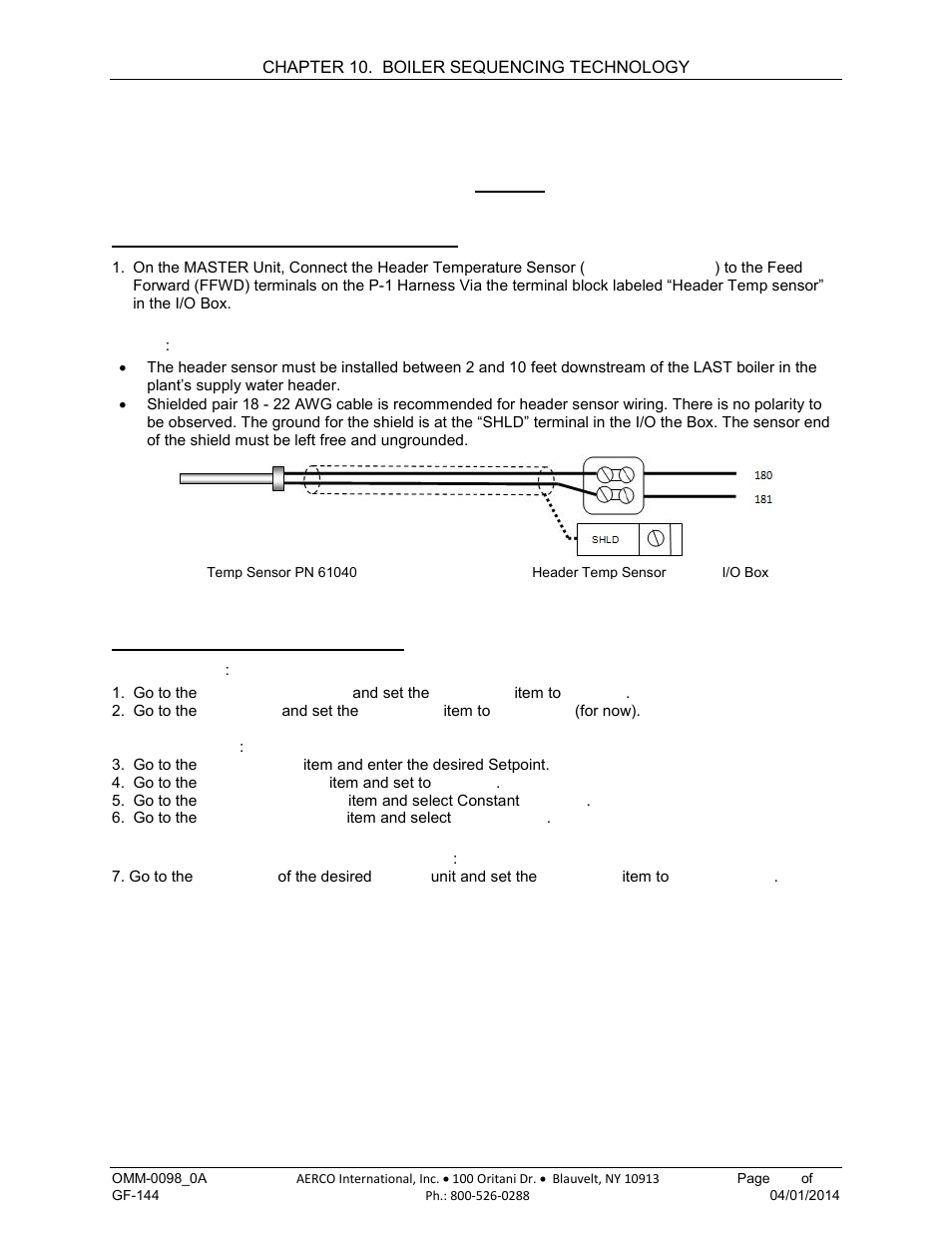 3 bst implementation instruction | AERCO BMK 2000DF User Manual | Page 125 / 196