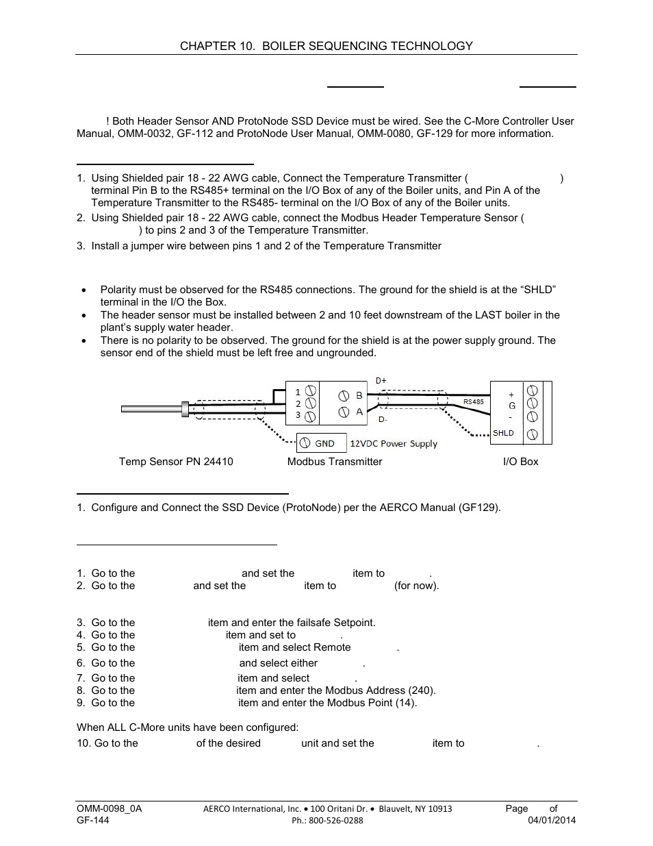 AERCO BMK 2000DF User Manual | Page 135 / 196