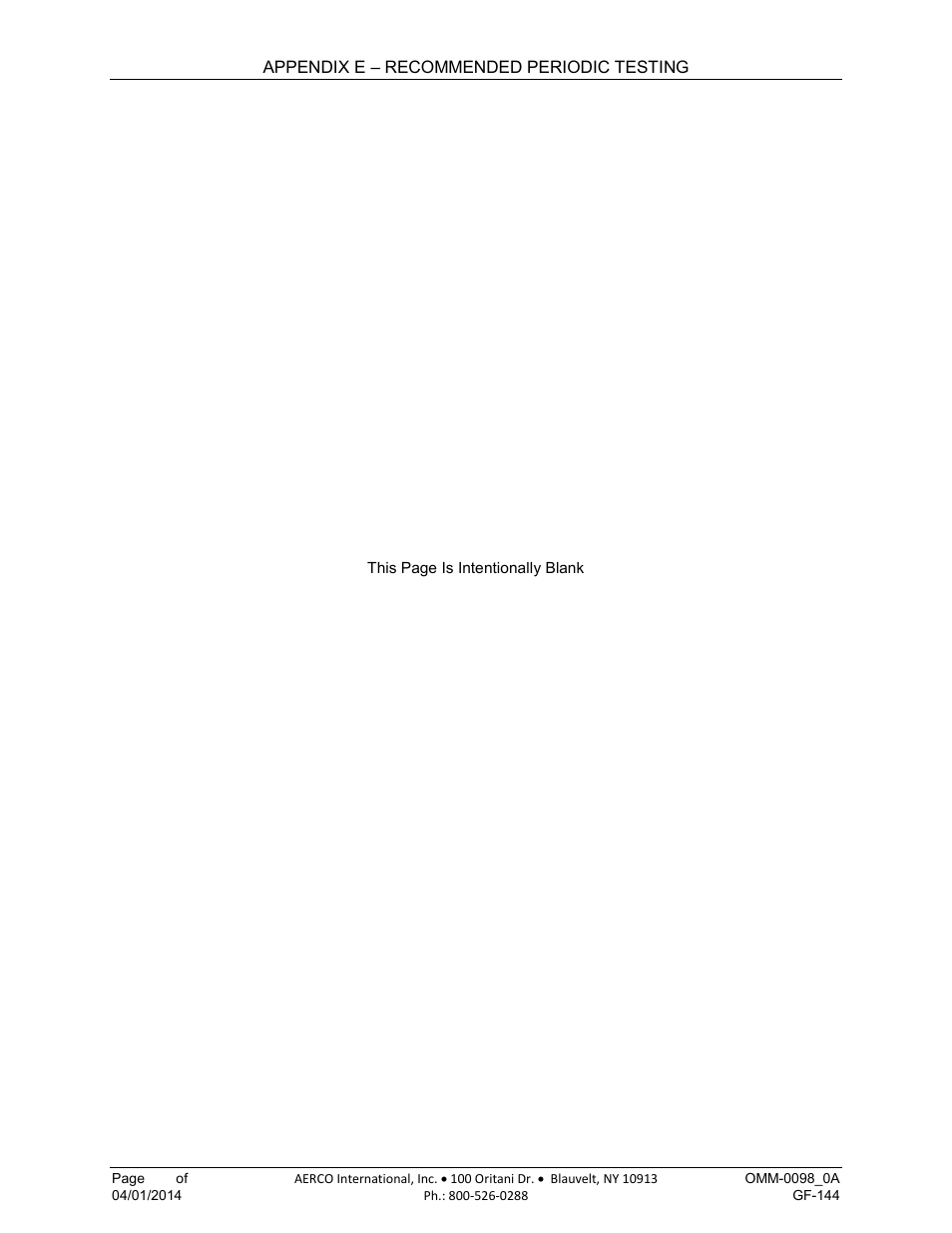 AERCO BMK 2000DF User Manual | Page 154 / 196
