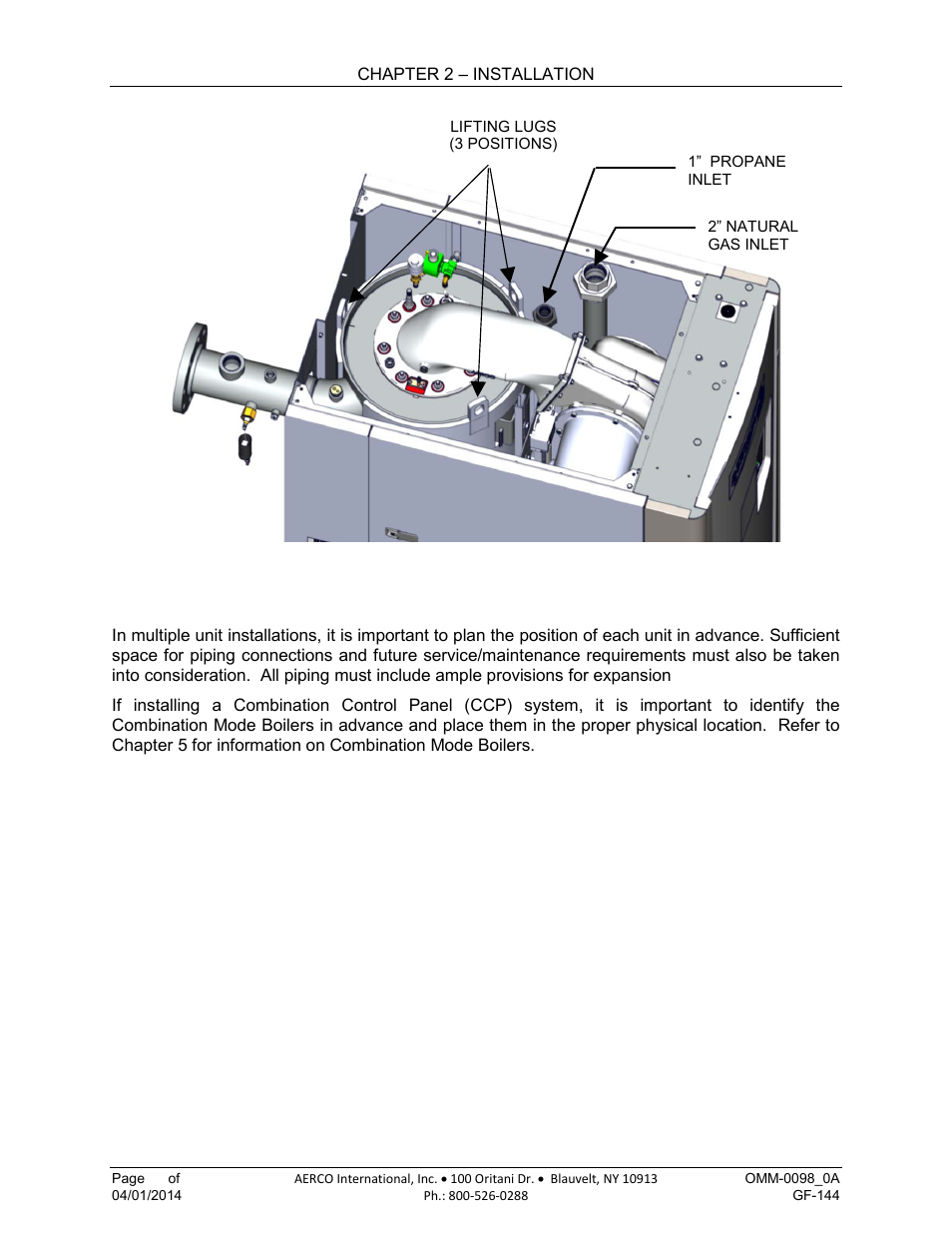AERCO BMK 2000DF User Manual | Page 18 / 196