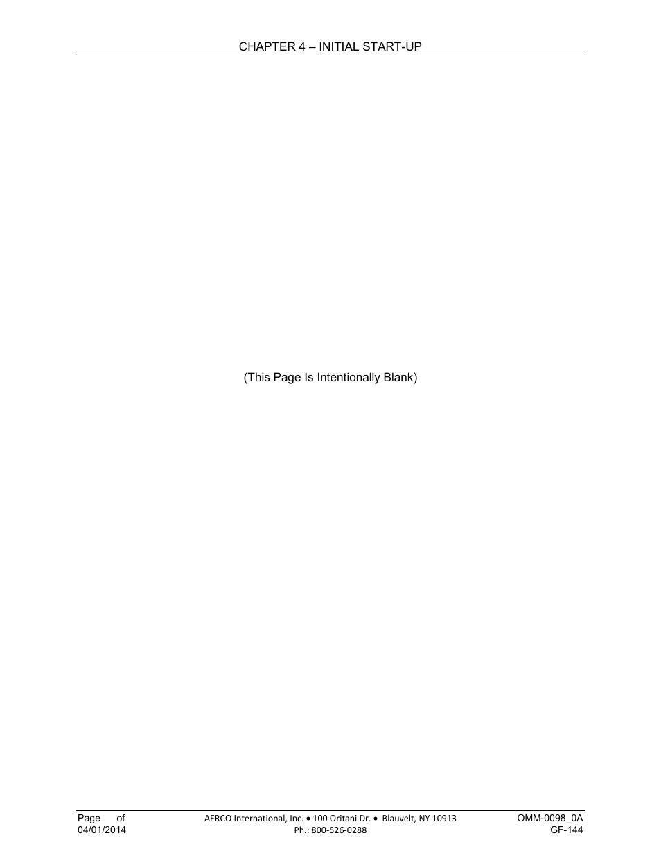 AERCO BMK 2000DF User Manual | Page 68 / 196