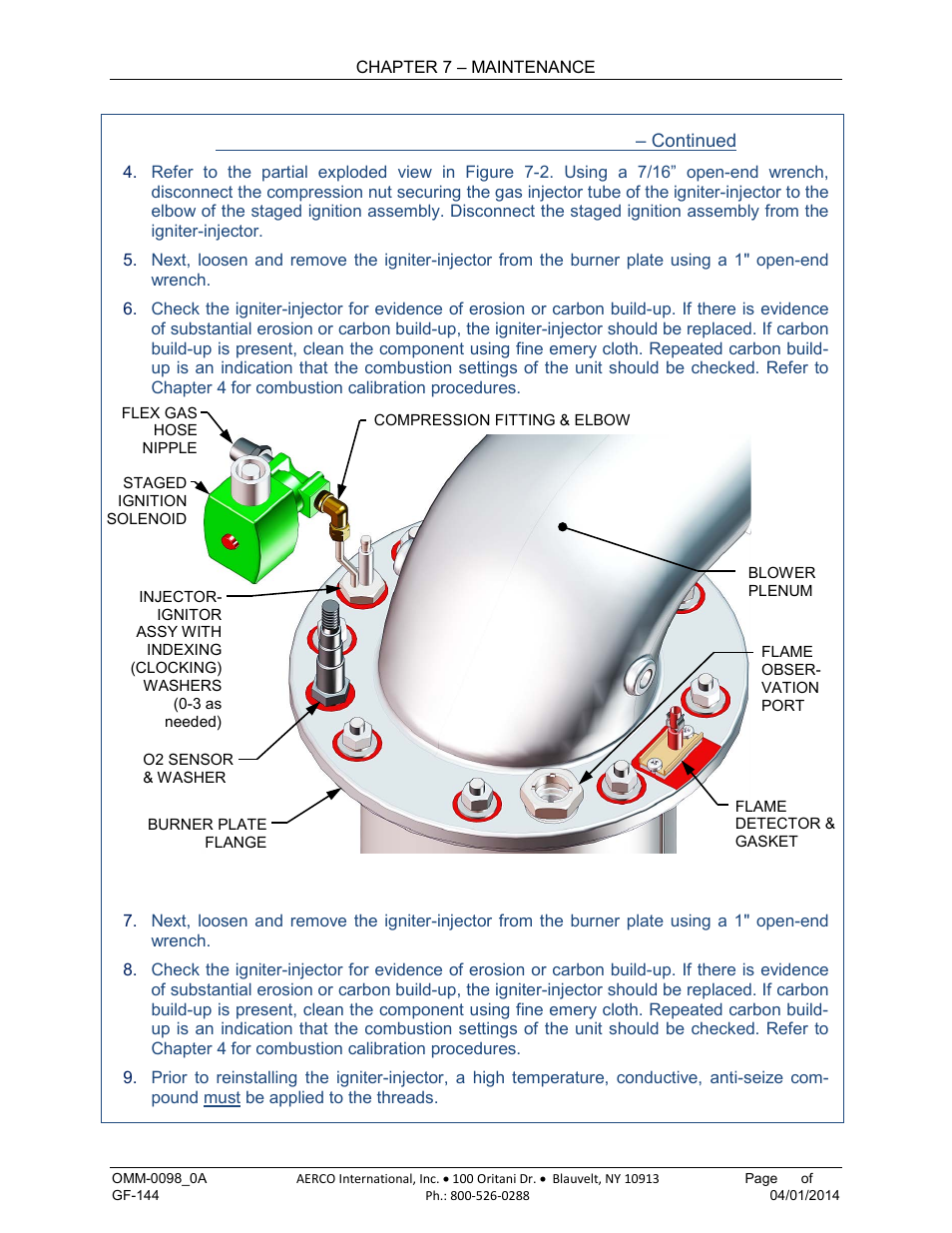 AERCO BMK 2000DF User Manual | Page 93 / 196