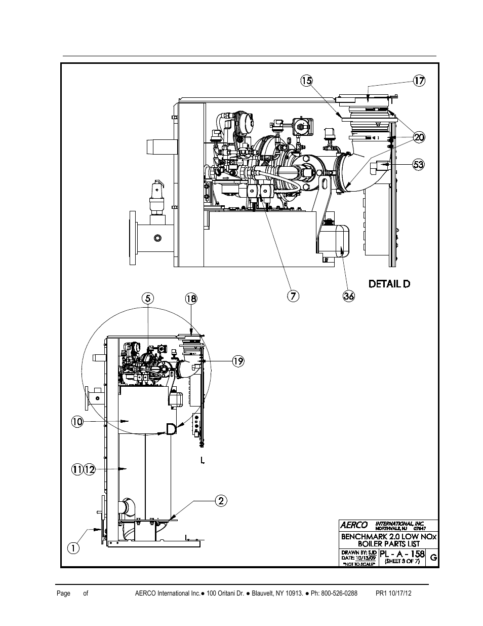 Benchmark 2.0ln low nox boiler, Gf-123 | AERCO BMK 2.0 LN October 2012 User Manual | Page 146 / 172